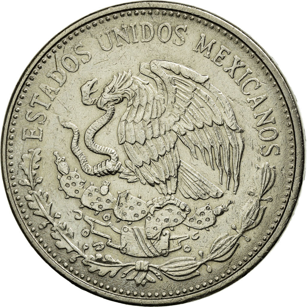 Coin, Mexico, 20 Pesos, 1982, Mexico City, AU(50-53), Copper-nickel, KM:486