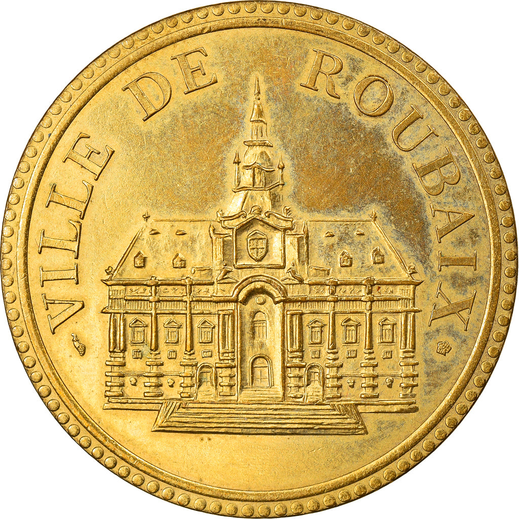 France, Token, Ville de Roubaix, MS(63), Cupro-nickel Aluminium