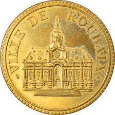 France, Token, Ville de Roubaix, MS(63), Cupro-nickel Aluminium