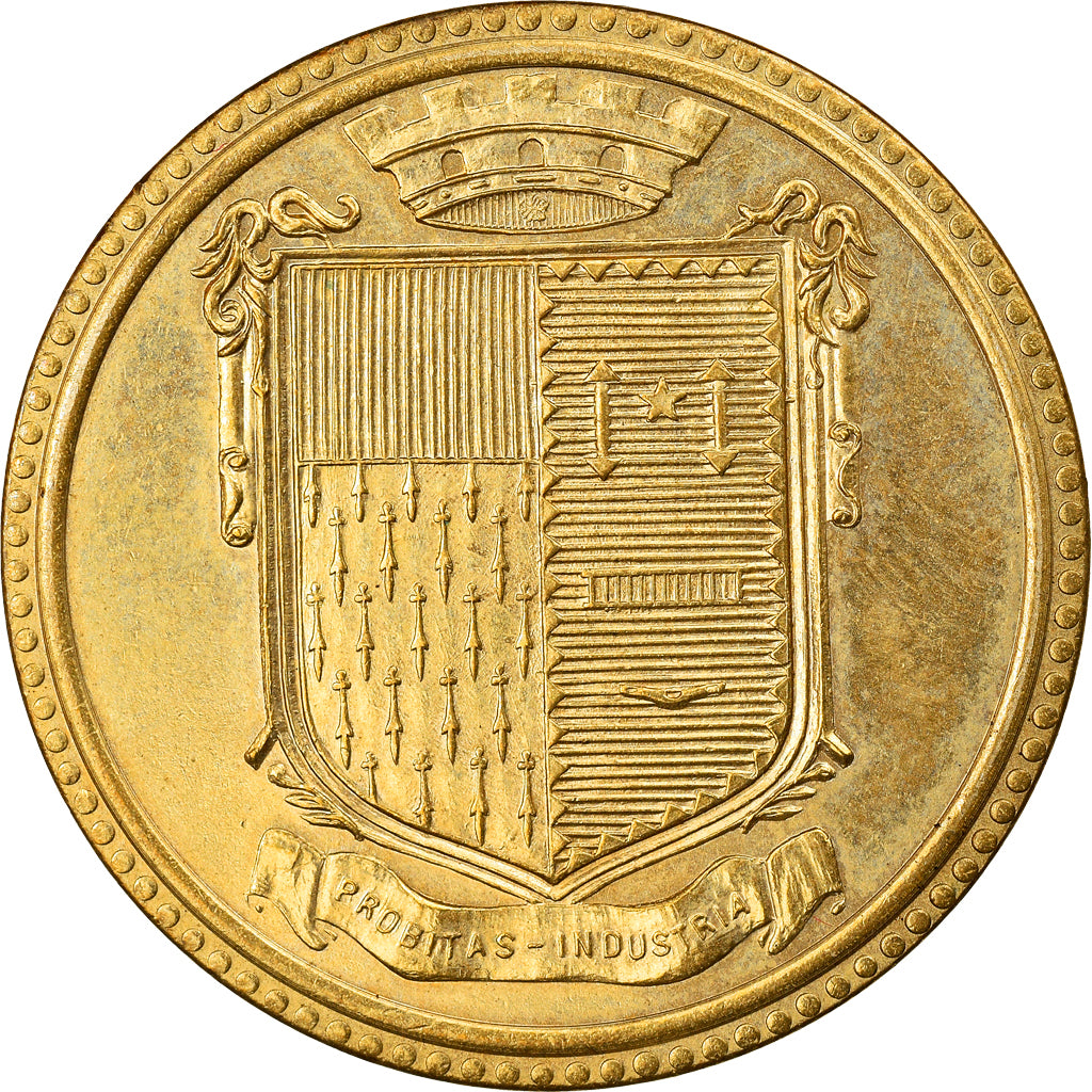 France, Token, Ville de Roubaix, MS(63), Cupro-nickel Aluminium