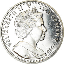 Coin, Isle of Man, Crown, 2013, Pobjoy Mint, Chat, MS(63), Cupro-nickel, KM:1543