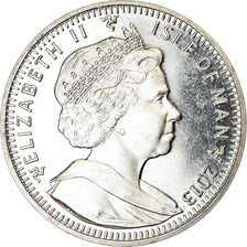 Coin, Isle of Man, Crown, 2013, Pobjoy Mint, Chat, MS(63), Cupro-nickel, KM:1543