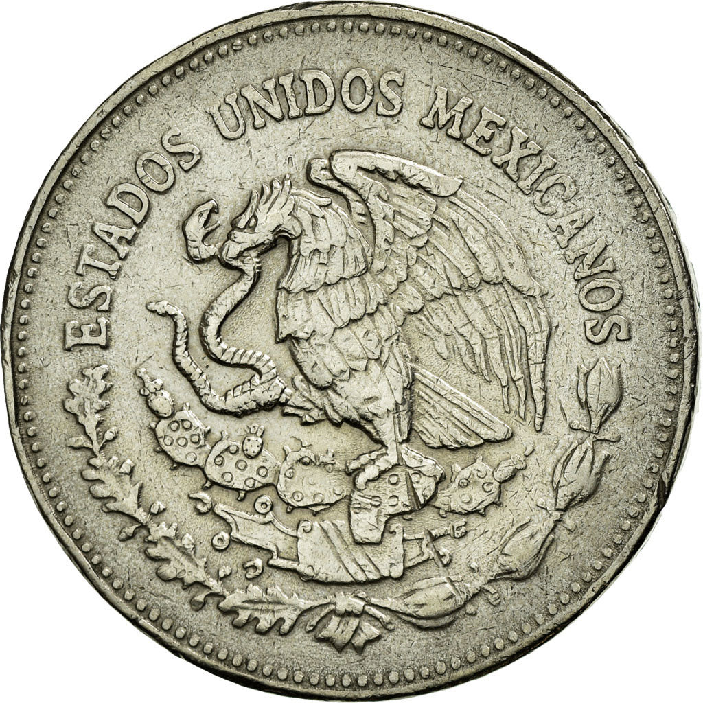 Coin, Mexico, 200 Pesos, 1985, Mexico City, EF(40-45), Copper-nickel, KM:510