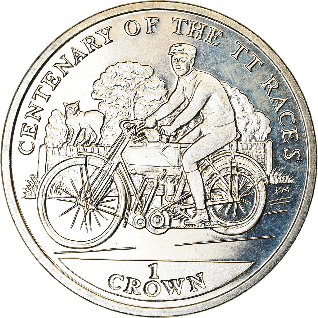 Coin, Isle of Man, Elizabeth II, Crown, 2007, Pobjoy Mint, MS(63)
