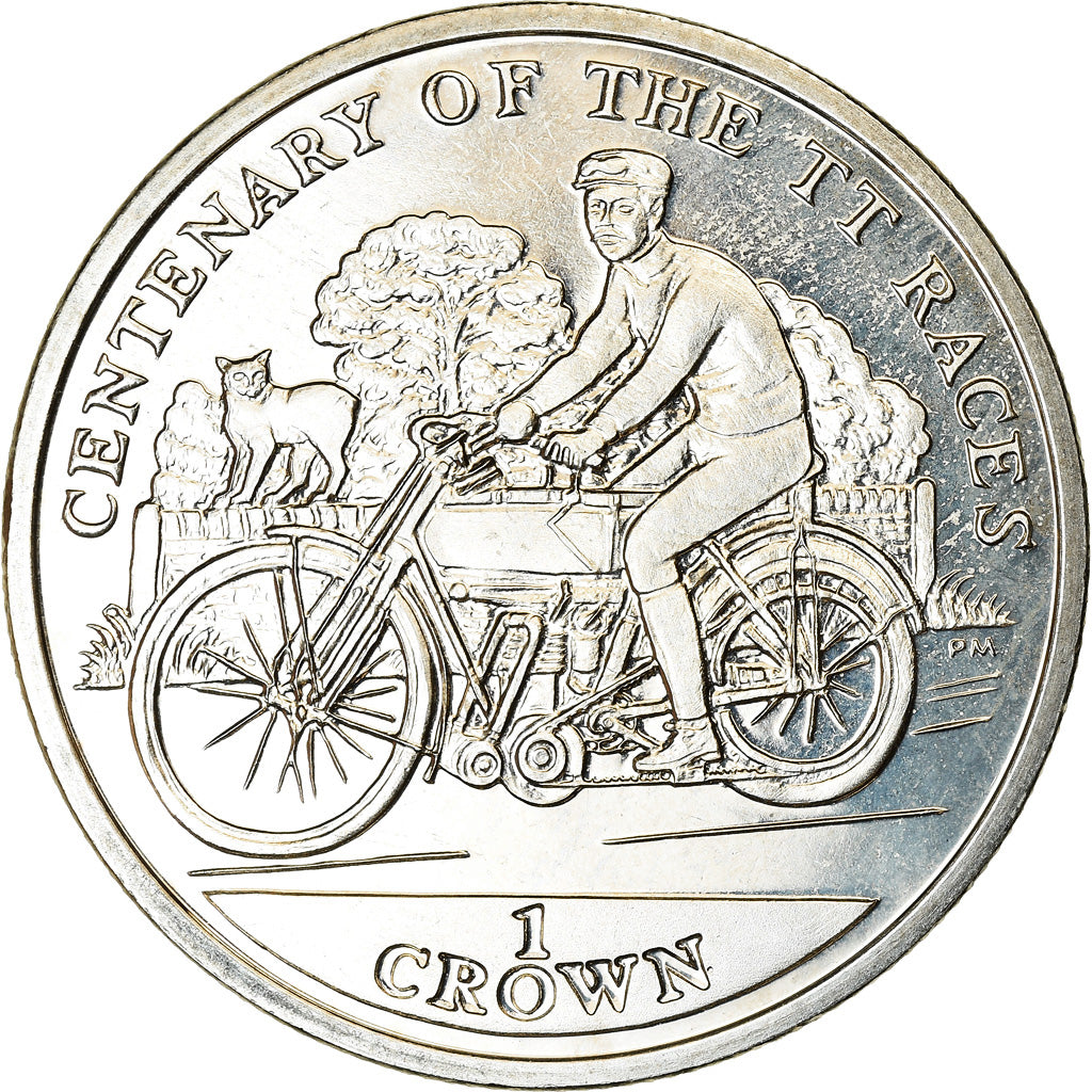 Coin, Isle of Man, Elizabeth II, Crown, 2007, Pobjoy Mint, MS(63)