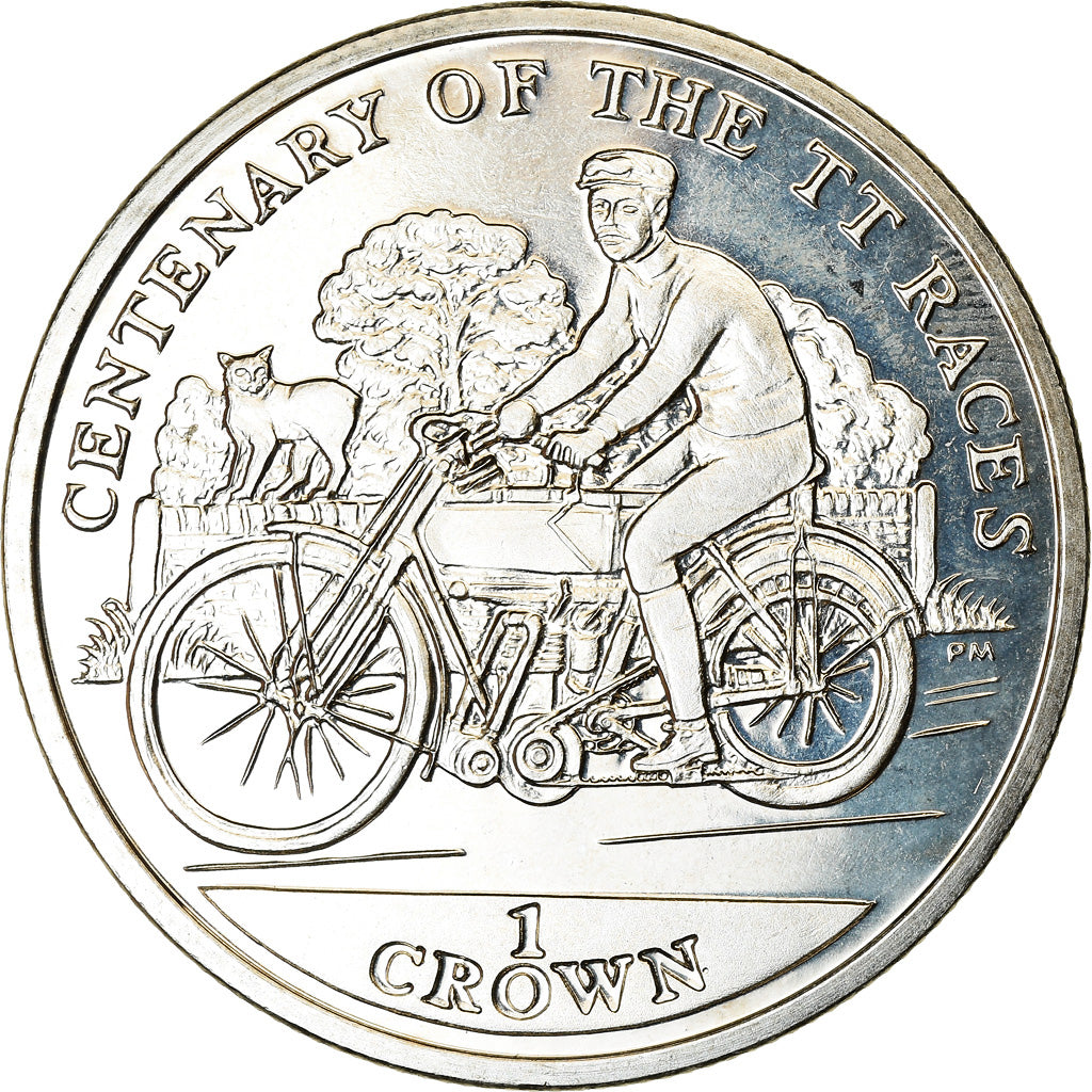 Coin, Isle of Man, Elizabeth II, Crown, 2007, Pobjoy Mint, MS(63)