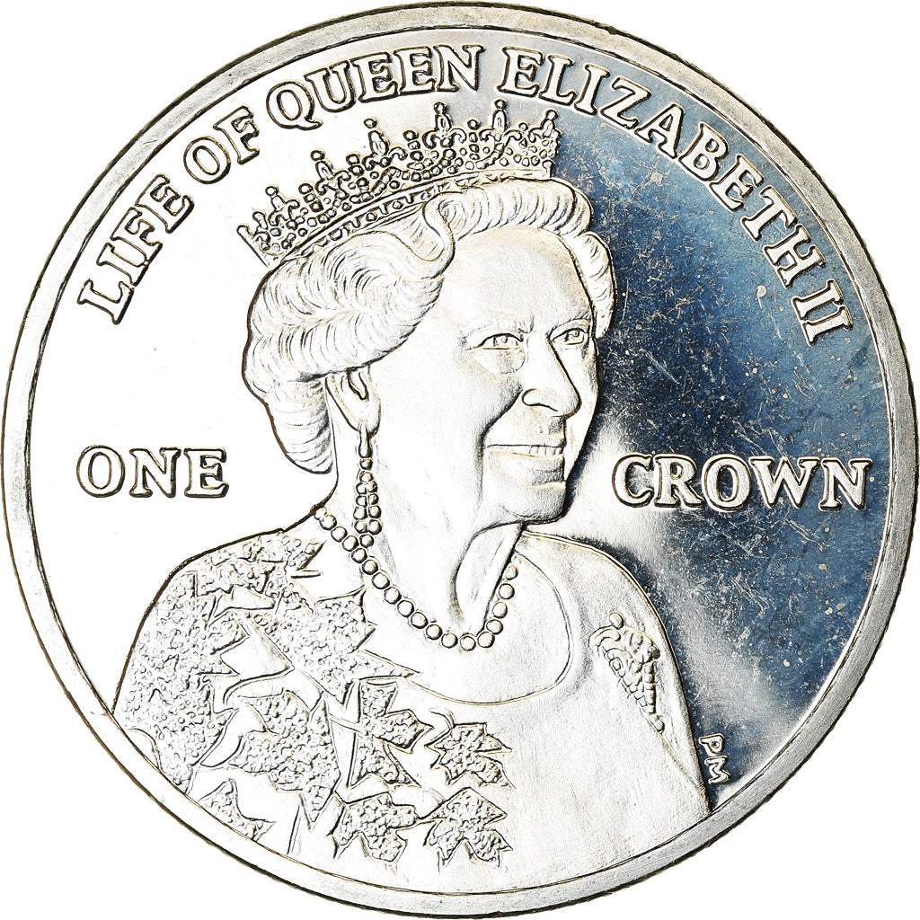 Coin, Isle of Man, Crown, 2012, Pobjoy Mint, Visite au Canada, MS(63)