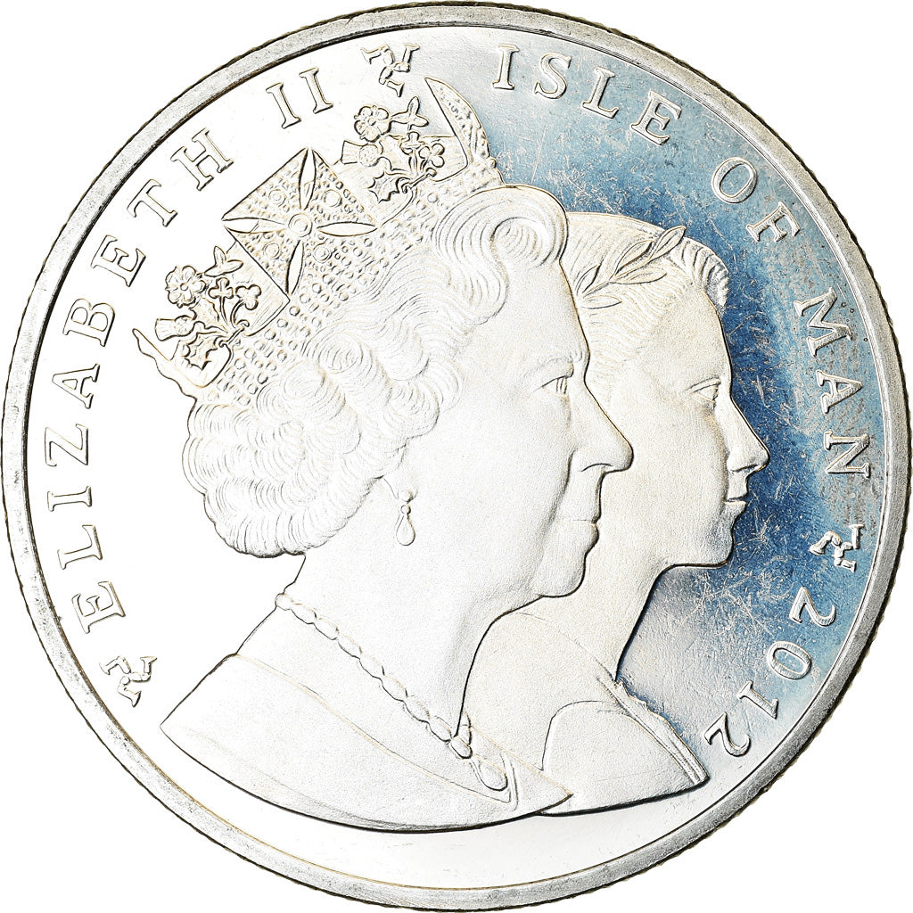Coin, Isle of Man, Crown, 2012, Pobjoy Mint, Visite au Canada, MS(63)