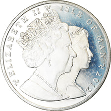 Coin, Isle of Man, Crown, 2012, Pobjoy Mint, Visite au Canada, MS(63)