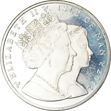 Coin, Isle of Man, Crown, 2012, Pobjoy Mint, Visite au Canada, MS(63)