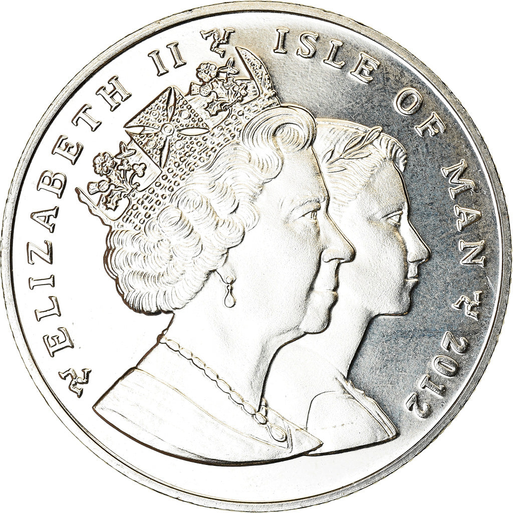 Moneta, Isola di Man, Crown, 2012, Pobjoy Mint, J.O de Londres - Kayak, SPL