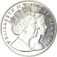 Moneta, Isola di Man, Crown, 2012, Pobjoy Mint, J.O de Londres - Kayak, SPL