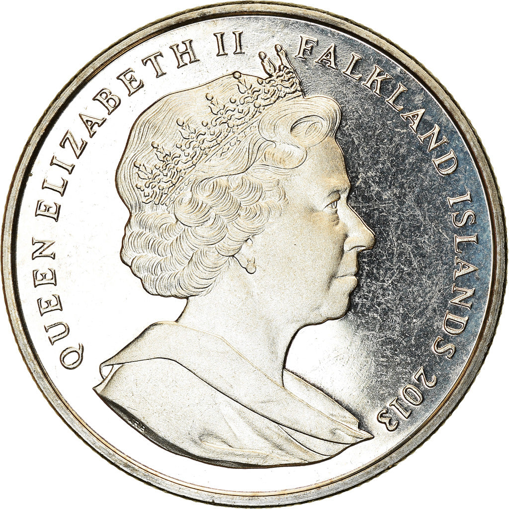 Moneta, Isole Falkland, Crown, 2013, 60ème anniversaire du couronnement, SPL