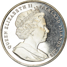 Moneta, Isole Falkland, Crown, 2013, 60ème anniversaire du couronnement, SPL