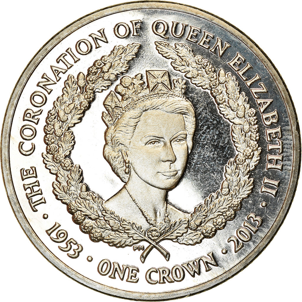 Moneta, Isole Falkland, Crown, 2013, 60ème anniversaire du couronnement, SPL