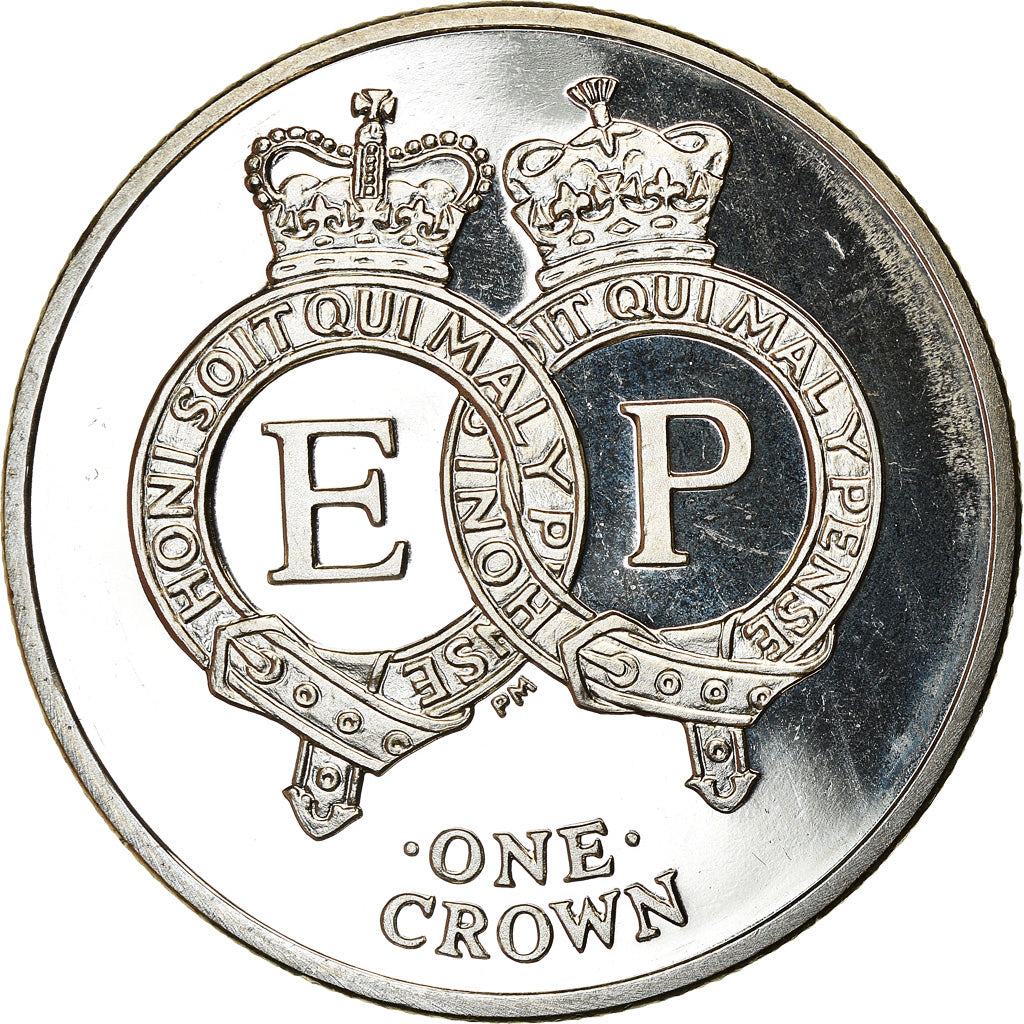 Coin, Ascension Island, 2 Pounds, 2011, Pobjoy Mint, 90ème anniversaire du