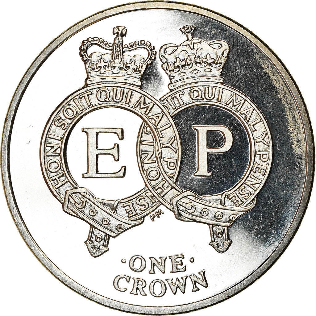 Coin, Ascension Island, 2 Pounds, 2011, Pobjoy Mint, 90ème anniversaire du