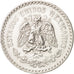 Mexico, Peso, 1945, Mexico City, AU(55-58), Silver, KM:455