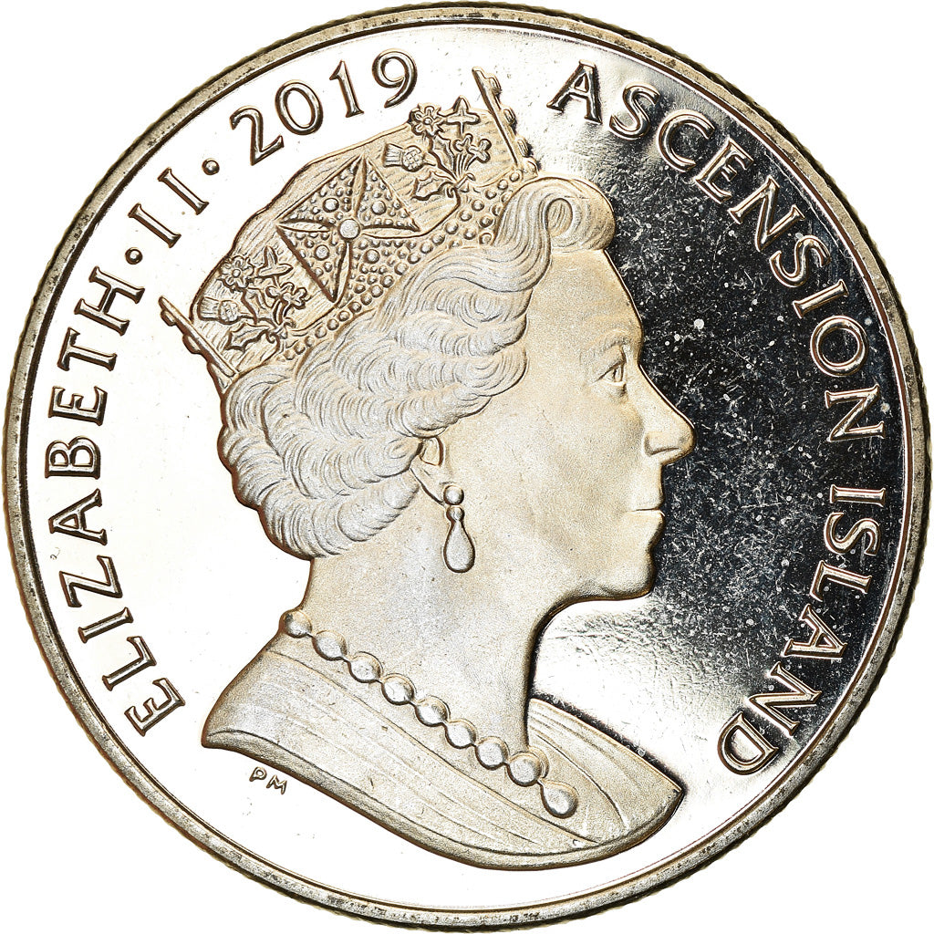 Moneta, Isola di Ascensione, 2 Pounds, 2019, Pobjoy Mint, 2ème guerre mondiale