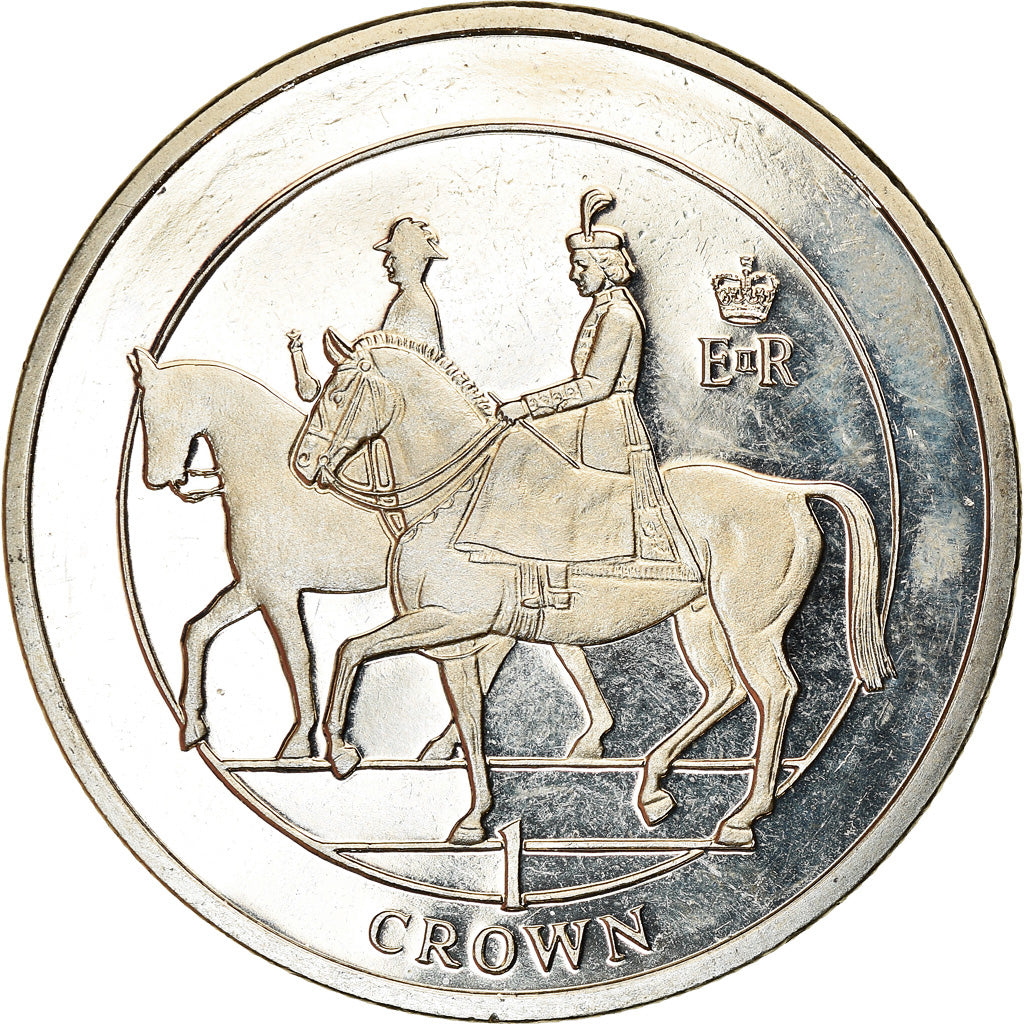 Coin, Ascension Island, 2 Pounds, 2018, Pobjoy Mint, Jubilé de saphir, MS(63)