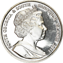 Münze, South Georgia and the South Sandwich Islands, 2 Pounds, 2011, Mariage du