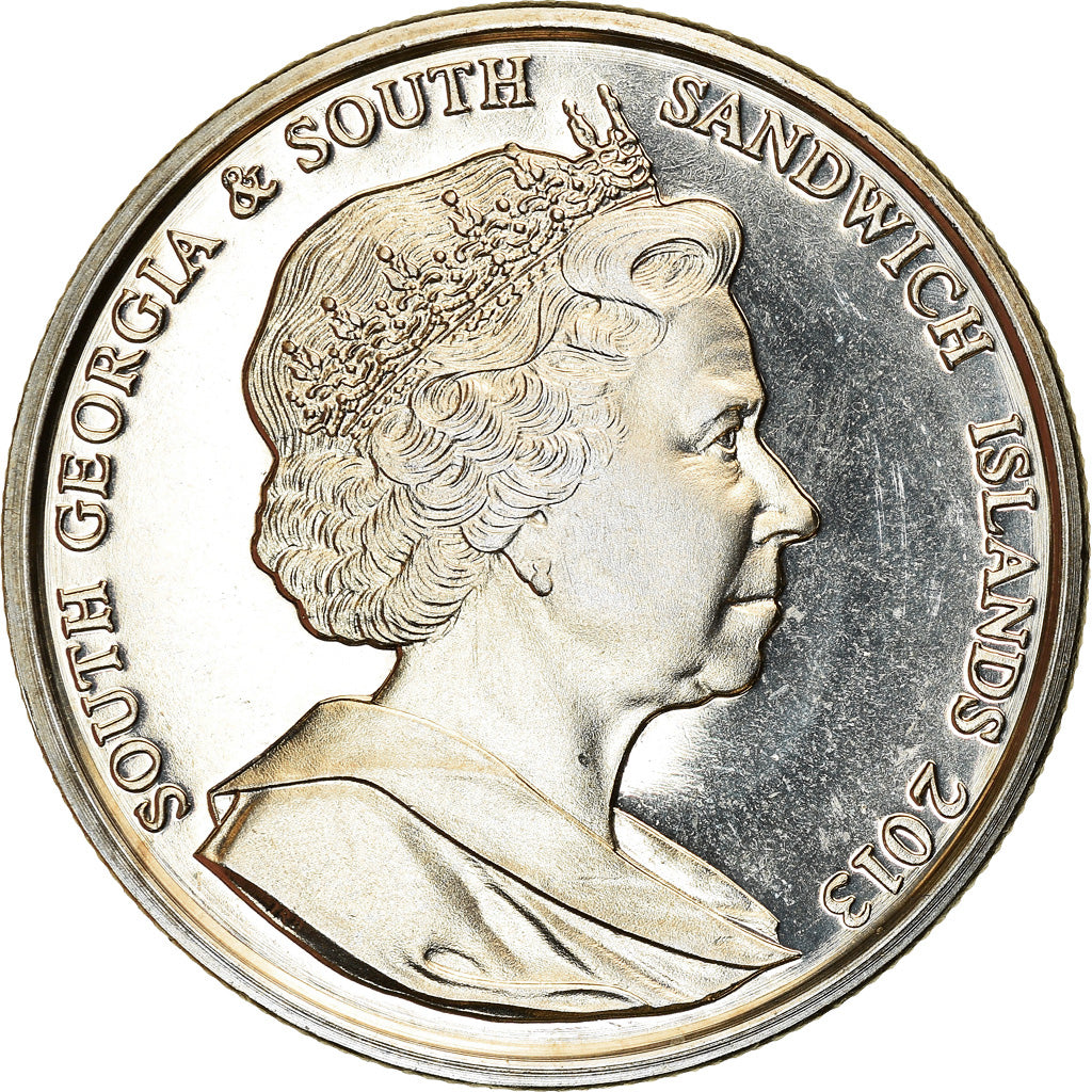 Monnaie, South Georgia and the South Sandwich Islands, 2 Pounds, 2013