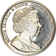 Monnaie, South Georgia and the South Sandwich Islands, 2 Pounds, 2013