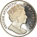 Coin, British Antarctic Territory, 2 Pounds, 2019, RRS Sir Attenborough, MS(63)