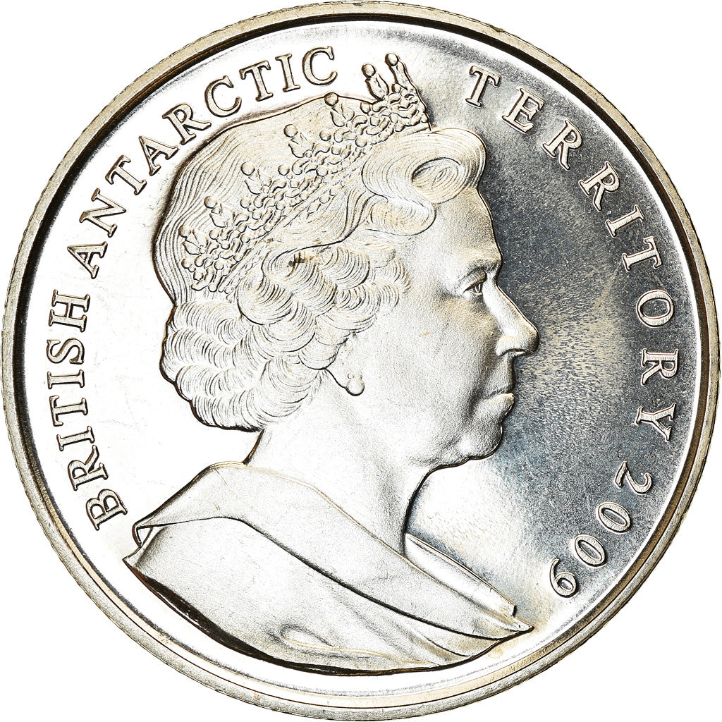Monnaie, Territoire Antarctique Britannique, Elizabeth II, 2 Pounds, 2009