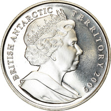 Münze, British Antarctic Territory, Elizabeth II, 2 Pounds, 2009, Pobjoy Mint