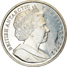 Moneta, British Antarctic Territory, Elizabeth II, 2 Pounds, 2012, Pobjoy Mint