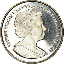 Moneta, ISOLE VERGINI BRITANNICHE, Dollar, 2011, Franklin Mint, 11 septembre