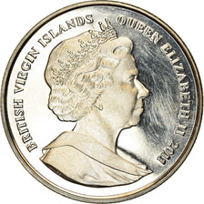 Coin, BRITISH VIRGIN ISLANDS, Dollar, 2011, Franklin Mint, 11 septembre 2001