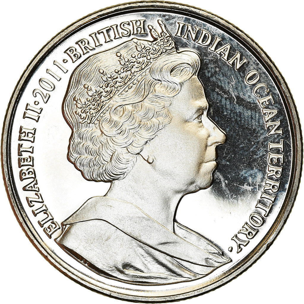 Münze, British Indian Ocean, 2 Pounds, 2011, Vies consacrées au devoir royal
