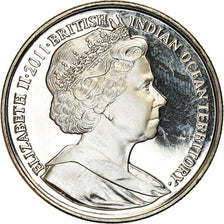 Münze, British Indian Ocean, 2 Pounds, 2011, Vies consacrées au devoir royal