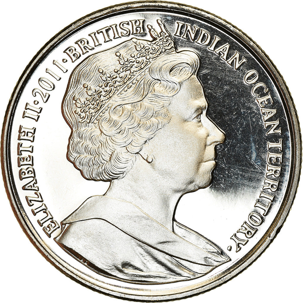 Münze, British Indian Ocean, 2 Pounds, 2011, Vies consacrées au devoir royal