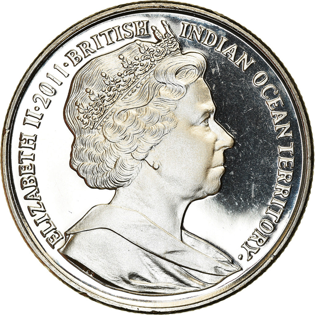 Moneta, British Indian Ocean, 2 Pounds, 2011, Vies consacrées au devoir royal