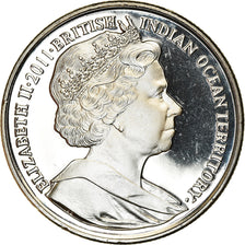 Moneta, British Indian Ocean, 2 Pounds, 2011, Vies consacrées au devoir royal