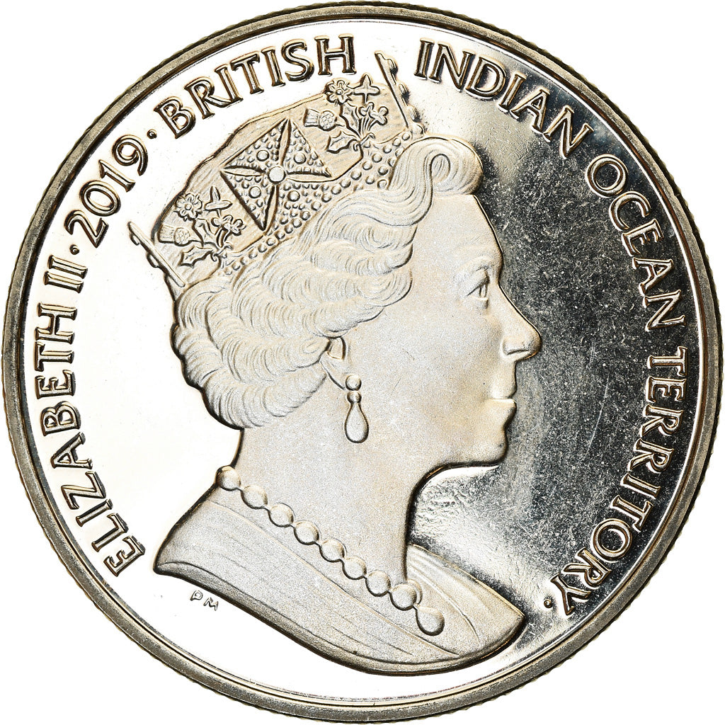 Coin, British Indian Ocean, 2 Pounds, 2019, Le Cutty sark, MS(63), Cupro-nickel