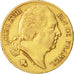 France, Louis XVIII,20 Francs, 1819, Paris, TTB, Or, KM:712.1,Gadoury 1028