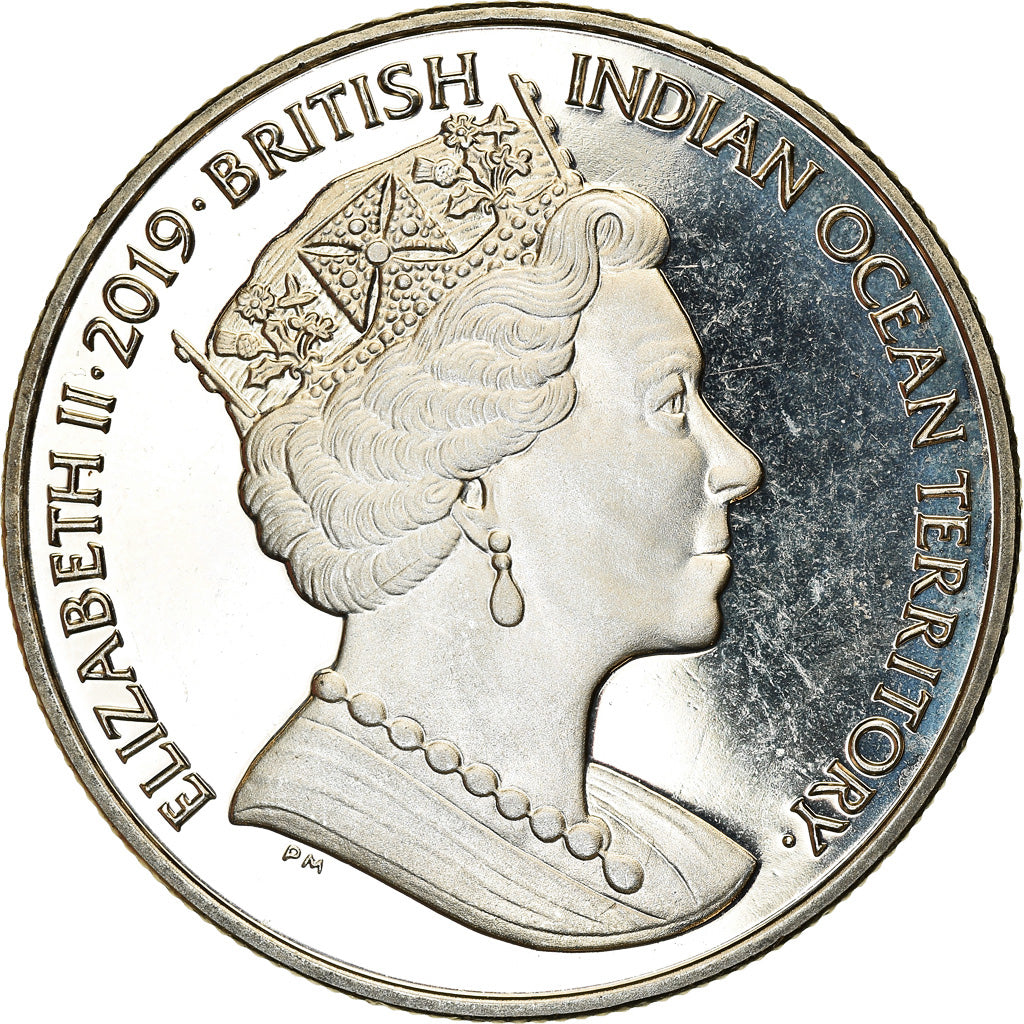 Moneta, British Indian Ocean, 2 Pounds, 2019, Oiseaux - Fou à pieds rouges