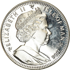 Coin, Isle of Man, Crown, 2008, Pobjoy Mint, Merveilles du monde, MS(63)