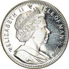 Coin, Isle of Man, Crown, 2008, Pobjoy Mint, Merveilles du monde, MS(63)
