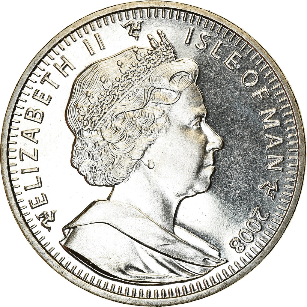 Moneta, Isola di Man, Crown, 2008, Pobjoy Mint, Championnat européen de
