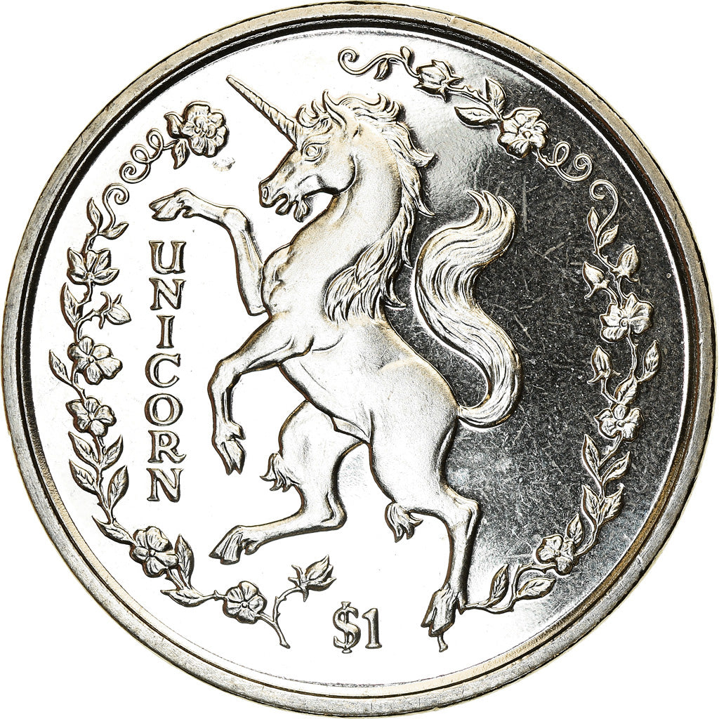 Münze, Sierra Leone, Dollar, 1997, British Royal Mint, Licorne, UNZ