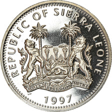 Coin, Sierra Leone, Dollar, 1997, British Royal Mint, Licorne, MS(63)