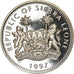 Coin, Sierra Leone, Dollar, 1997, British Royal Mint, Licorne, MS(63)