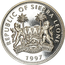 Coin, Sierra Leone, Dollar, 1997, British Royal Mint, Lion couronné, MS(63)