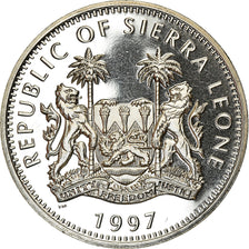 Coin, Sierra Leone, Dollar, 1997, British Royal Mint, Mère Teresa et Lady