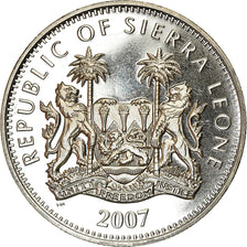 Münze, Sierra Leone, Dollar, 2007, British Royal Mint, Eléphant, UNZ